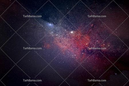 تصویر با کیفیت ستاره در کهکشان